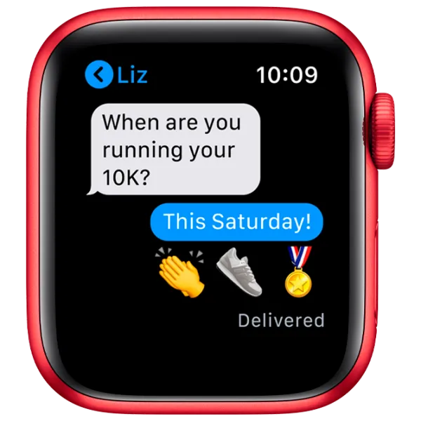Умные часы Apple Watch Series 6 1.57"/ M00A3/ Красный Красный photo 5 Умные часы Apple Watch Series 6 1.57"/ M00A3/ Красный Красный photo 5