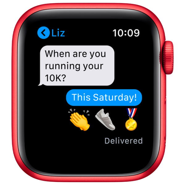 Умные часы Apple Watch Series 6 1.57"/ M00A3/ Красный Красный photo 5 Умные часы Apple Watch Series 6 1.57"/ M00A3/ Красный Красный photo 5