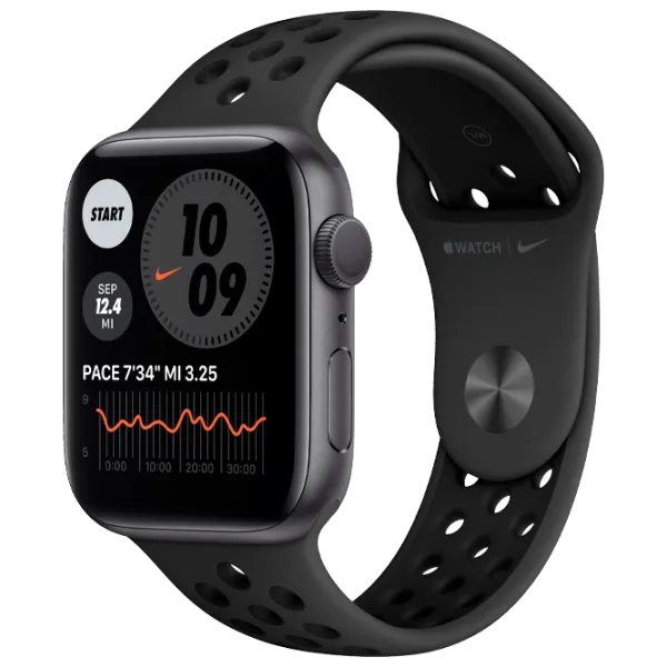 Умные часы Apple Watch Series 6 Nike 1.78"/ MG173/ Космос Серый photo 2 Умные часы Apple Watch Series 6 Nike 1.78"/ MG173/ Космос Серый photo 2