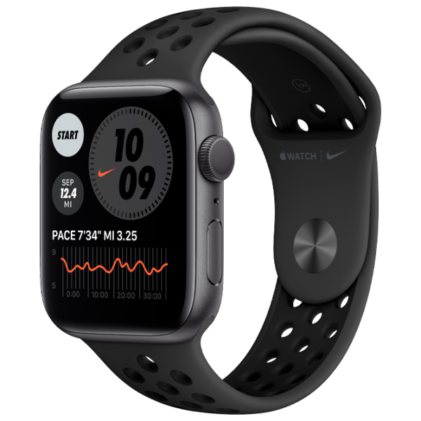 Умные часы Apple Watch Series 6 Nike 1.78"/ MG173/ Космос Серый photo 2 Умные часы Apple Watch Series 6 Nike 1.78"/ MG173/ Космос Серый photo 2