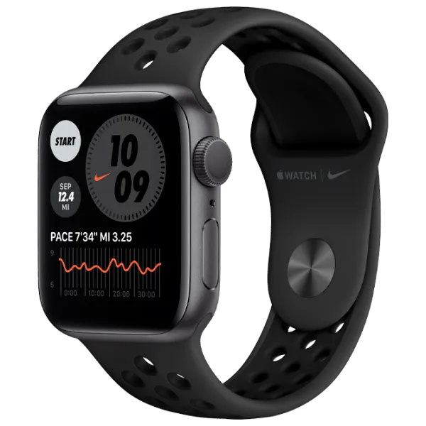 Умные часы Apple Watch Series 6 Nike 1.57"/ M00X3/ Космос Серый photo 2 Умные часы Apple Watch Series 6 Nike 1.57"/ M00X3/ Космос Серый photo 2