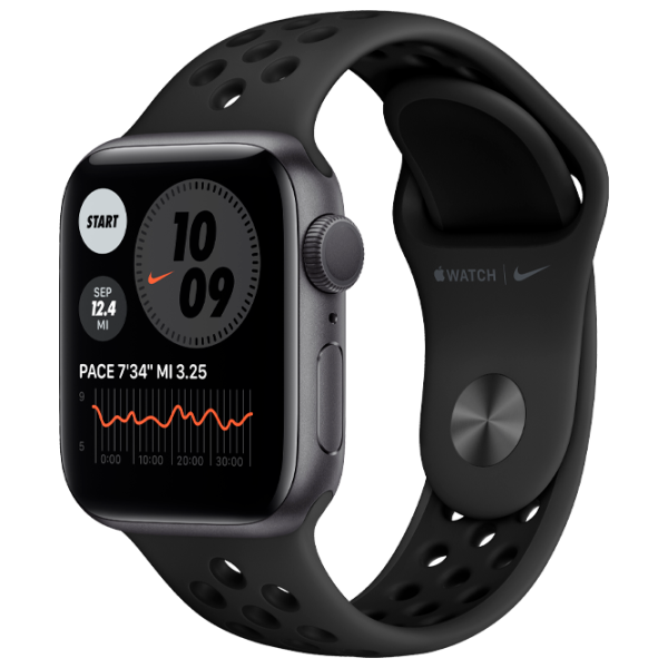 Умные часы Apple Watch Series 6 Nike 1.57"/ M00X3/ Космос Серый photo 2 Умные часы Apple Watch Series 6 Nike 1.57"/ M00X3/ Космос Серый photo 2