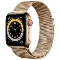 Умные часы Apple Watch Series 6 1.57"/ M06W3/ Золотой photo 2