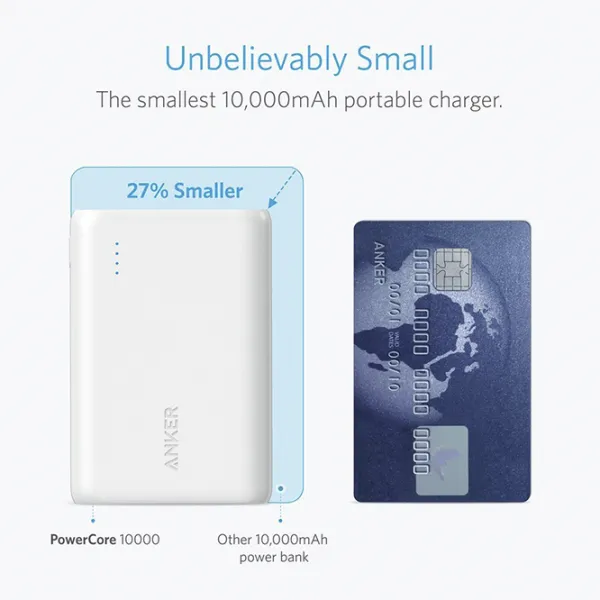 Power Bank Anker A1263H21  10000 mAh/ White photo 4