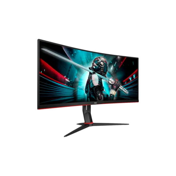 Monitor AOC CU34G2 34" Ultra WQHD 100 Hz/ 1 ms/ Black photo 2
