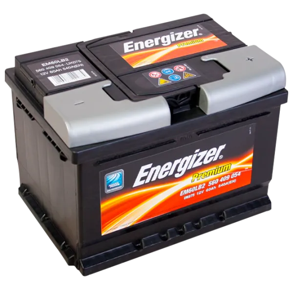 Авто аккумулятор Energizer Premium EM60-LB2 540A/ 60 Ач photo 2