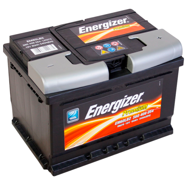 Авто аккумулятор Energizer Premium EM60-LB2 540A/ 60 Ач photo 2