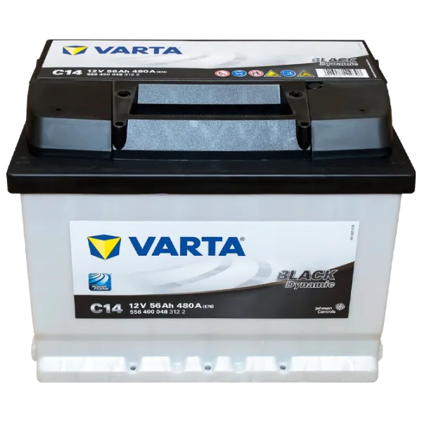 Авто аккумулятор Varta Black Dynamic C14 480A/ 56 Ач photo 2