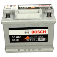 Acumulator auto Bosch Silver Plus S5 005 610A/ 63 Ah photo 2