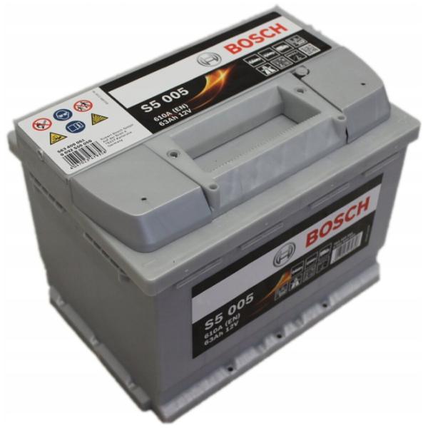 Авто аккумулятор Bosch Silver Plus S5 005 610A/ 63 Ач photo 3