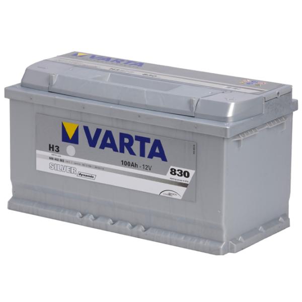 Авто аккумулятор Varta Silver Dynamic H3 830 A/ 100 Ач photo 2
