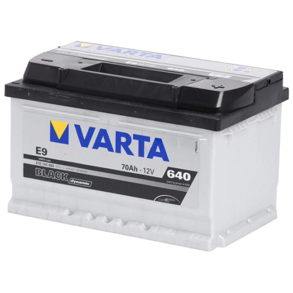 Авто аккумулятор Varta Black Dynamic E9 640A/ 70 Ач photo 2