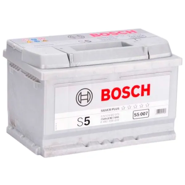 Авто аккумулятор Bosch Silver Plus S5 007 750A/ 74 Aч photo 2