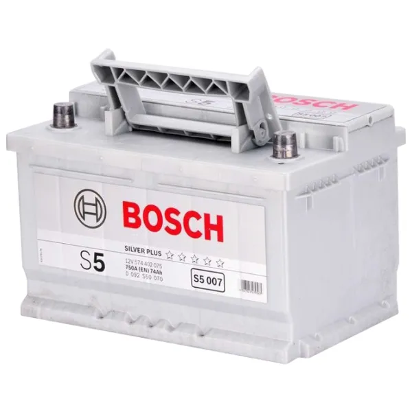 Авто аккумулятор Bosch Silver Plus S5 007 750A/ 74 Aч photo 3