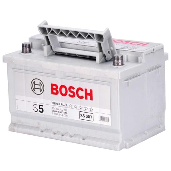 Авто аккумулятор Bosch Silver Plus S5 007 750A/ 74 Aч photo 3