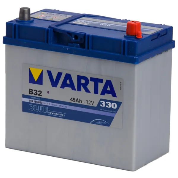 Авто аккумулятор Varta Blue Dynamic B32 330A/ 45 Ач photo 2