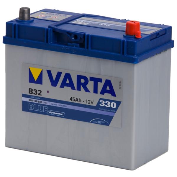 Авто аккумулятор Varta Blue Dynamic B32 330A/ 45 Ач photo 2
