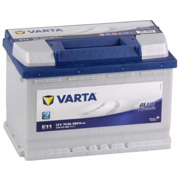 Авто аккумулятор Varta Blue Dynamic E11 680 A/ 74 Aч photo 2
