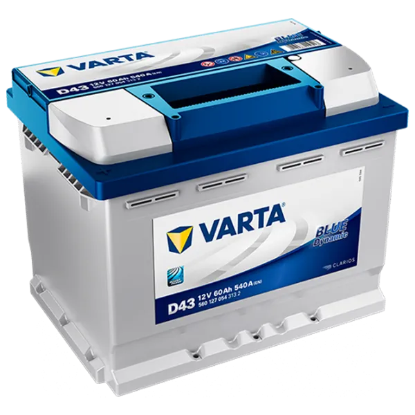 Авто аккумулятор Varta Blue Dynamic D43 540A/ 60 Ач photo 2
