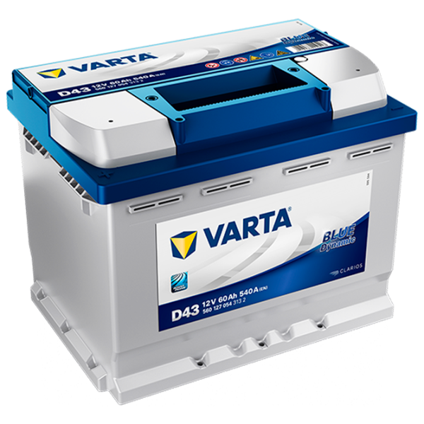 Авто аккумулятор Varta Blue Dynamic D43 540A/ 60 Ач photo 2
