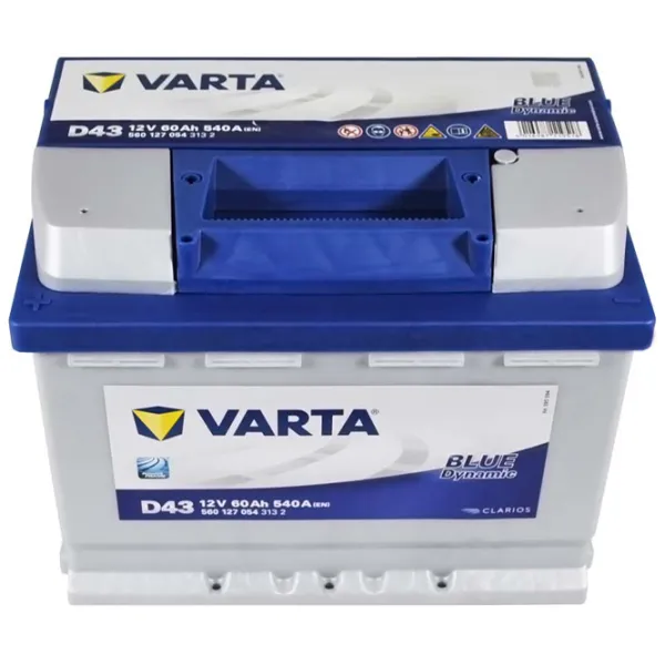 Авто аккумулятор Varta Blue Dynamic D43 540A/ 60 Ач photo 3