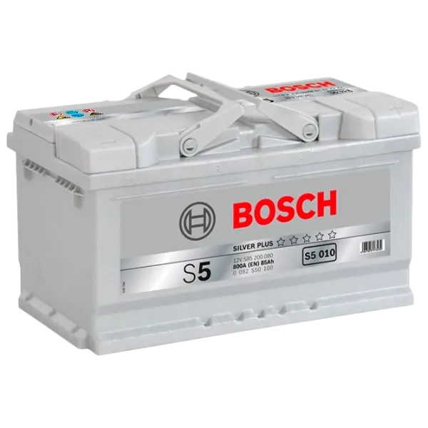 Acumulator auto Bosch Silver Plus S5 010 800A/ 85 Ah photo 2
