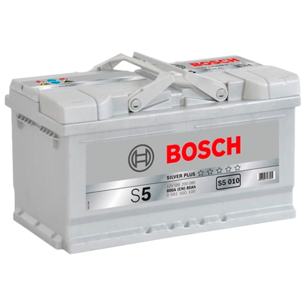 Acumulator auto Bosch Silver Plus S5 010 800A/ 85 Ah photo 2