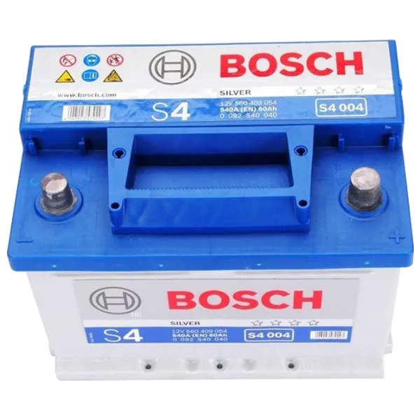Авто аккумулятор Bosch Silver S4 004 540A/ 60 Ач photo 3