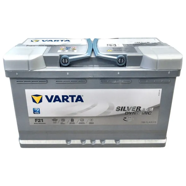Авто аккумулятор Varta Silver Dynamic AGM F21 800A/ 80 Ач photo 2