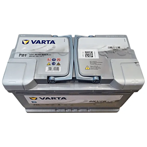 Авто аккумулятор Varta Silver Dynamic AGM F21 800A/ 80 Ач photo 3
