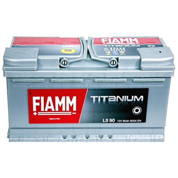 Авто аккумулятор Fiamm Titanium L5 90 800A/ 90 Ач photo 2