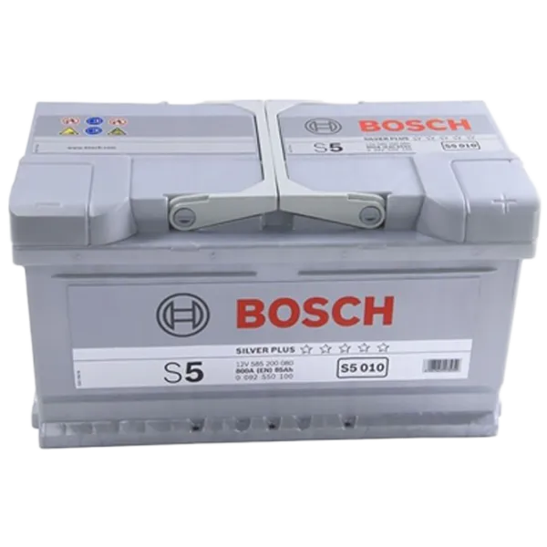 Acumulator auto Bosch Silver Plus S5 011 800A/ 85 Ah photo 2