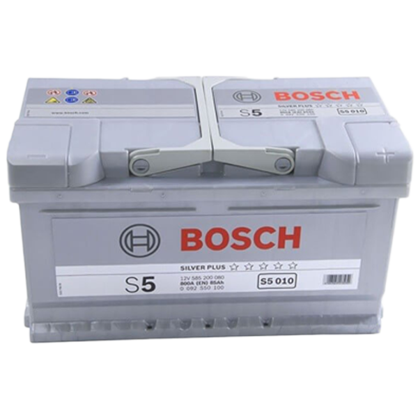 Acumulator auto Bosch Silver Plus S5 011 800A/ 85 Ah photo 2