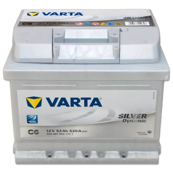 Acumulator auto Varta Silver Dynamic C6 520 A/ 52 Ah photo 2