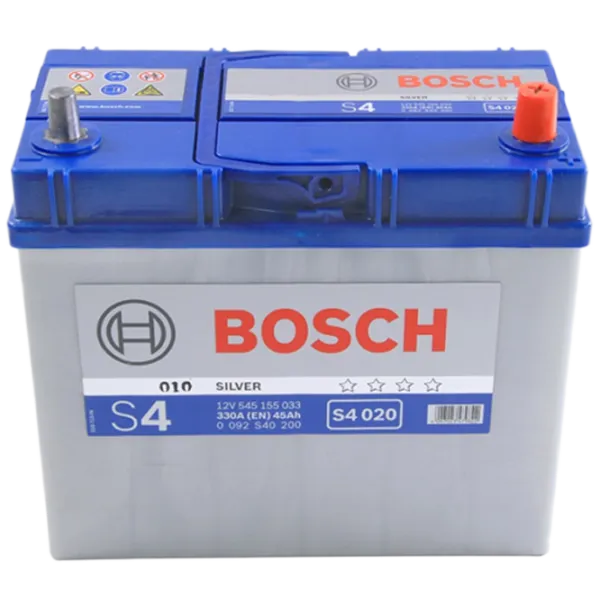 Авто аккумулятор Bosch Silver S4 023 330A/ 45 Ач photo 2