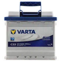 Авто аккумулятор Varta Blue Dynamic C22 470A/ 52 Ач photo 2