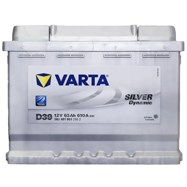 Acumulator auto Varta Silver Dynamic D39 610A/ 63 Ah photo 2