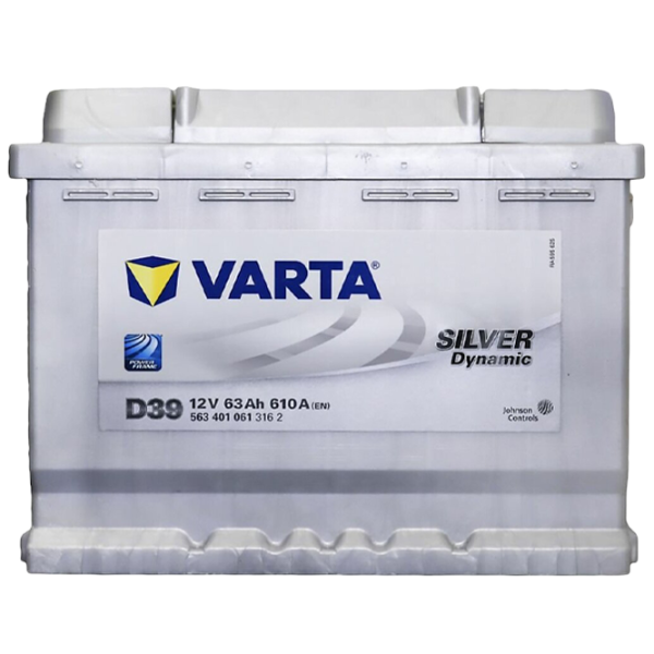 Acumulator auto Varta Silver Dynamic D39 610A/ 63 Ah photo 2