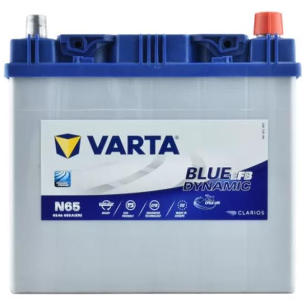 Авто аккумулятор Varta Blue Dynamic EFB N65 650A photo 3