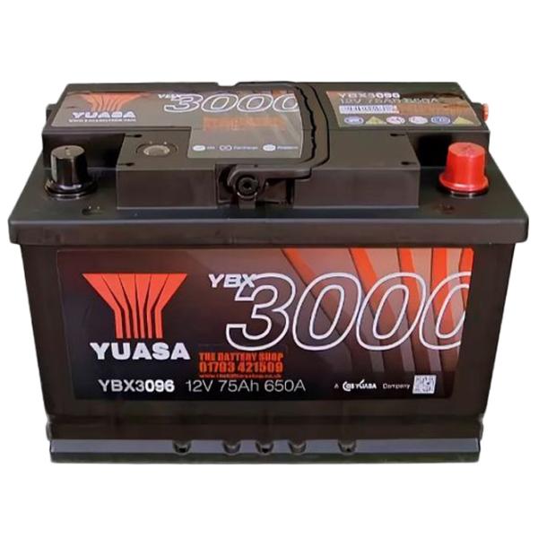 Авто аккумулятор Yuasa YBX3096 650A photo 2