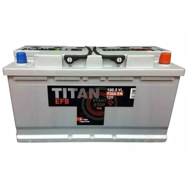 Авто аккумулятор Titan EFB 6СТ-100.0 VL 930A photo 3