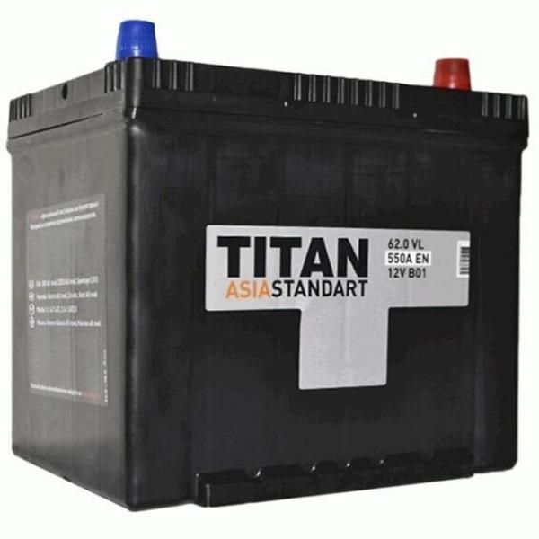 Авто аккумулятор Titan Asia Standart 6CT-62.0 VL B01 550A photo 3 Авто аккумулятор Titan Asia Standart 6CT-62.0 VL B01 550A photo 3