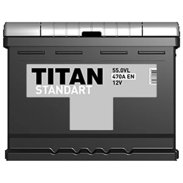 Авто аккумулятор Titan Standart 6CT-55.0 VL 470A photo 2 Авто аккумулятор Titan Standart 6CT-55.0 VL 470A photo 2