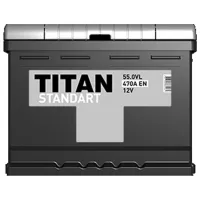 Авто аккумулятор Titan Standart 6CT-55.0 VL 470A photo 2