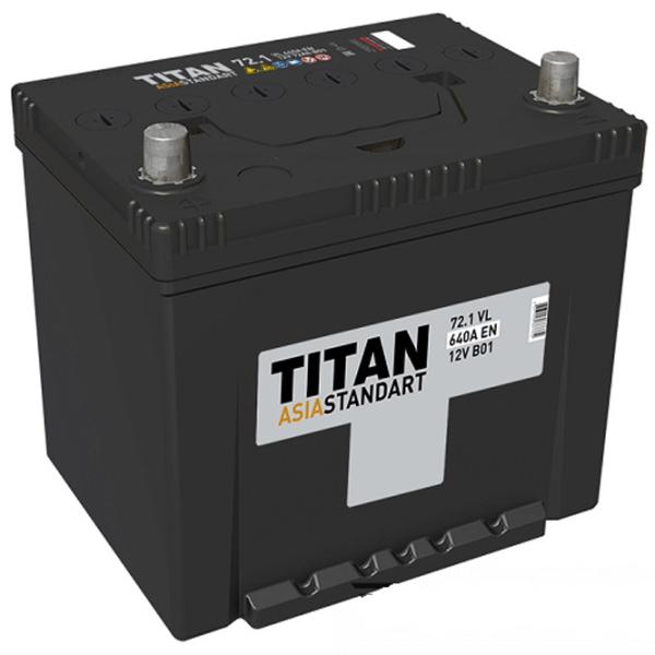 Авто аккумулятор Titan Asia Standart 6CT-72.1 VL B01 640A photo 2 Авто аккумулятор Titan Asia Standart 6CT-72.1 VL B01 640A photo 2