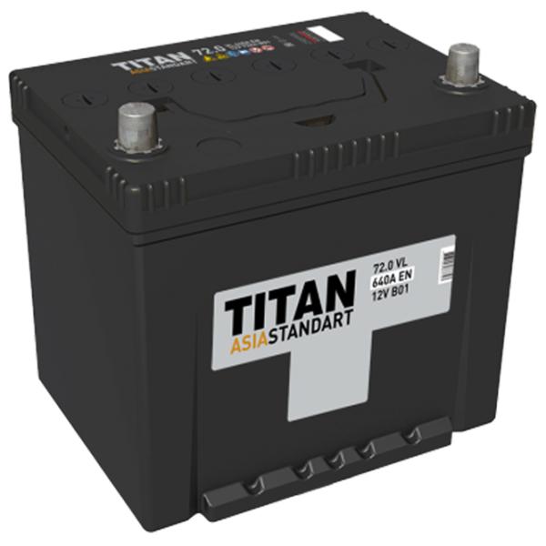 Авто аккумулятор Titan Asia Standart 6CT-72.0 VL 640A photo 2