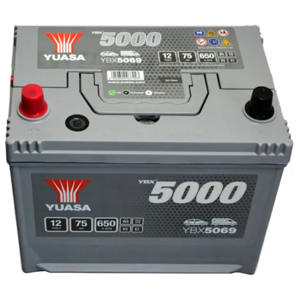 Авто аккумулятор Yuasa YBX5069 650A photo 2