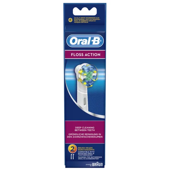 Rezervă pentru periuțe de dinți Braun EB25/ 2 Pentru maturi/ White photo 3