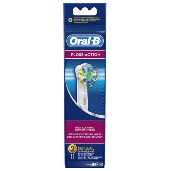 Rezervă pentru periuțe de dinți Braun EB25/ 2 Pentru maturi/ White photo 3