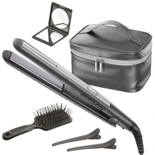 Placă de îndreptat părul Remington S5506GP 53 W/ Black Silver photo 2